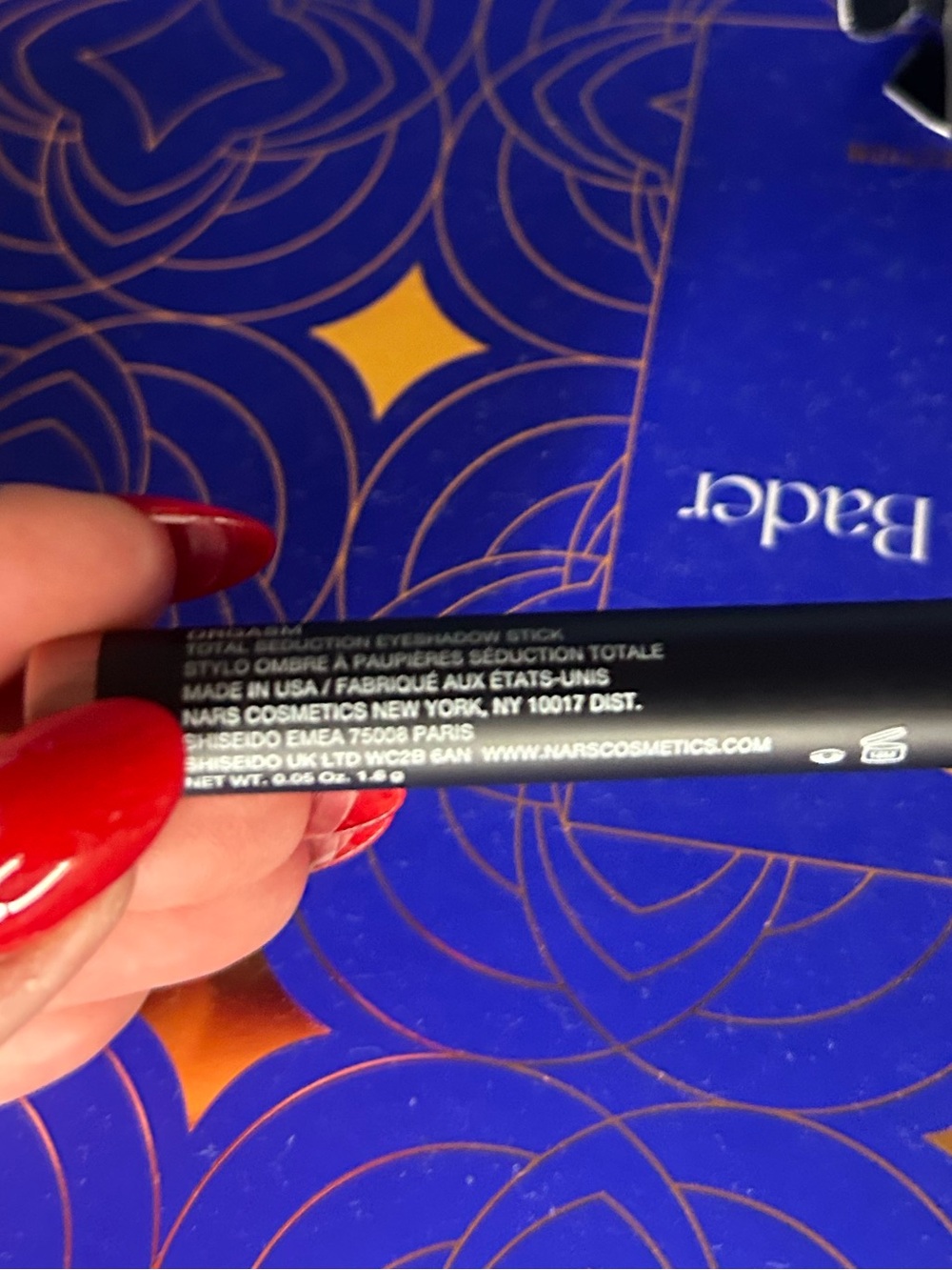 NARS Total Seduction Smudge-Proof Eyeshadow Stick in Orgasm - Picture 6 of 10